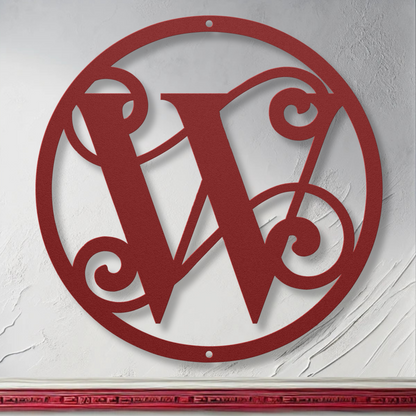 The Remolino Monogram Sign