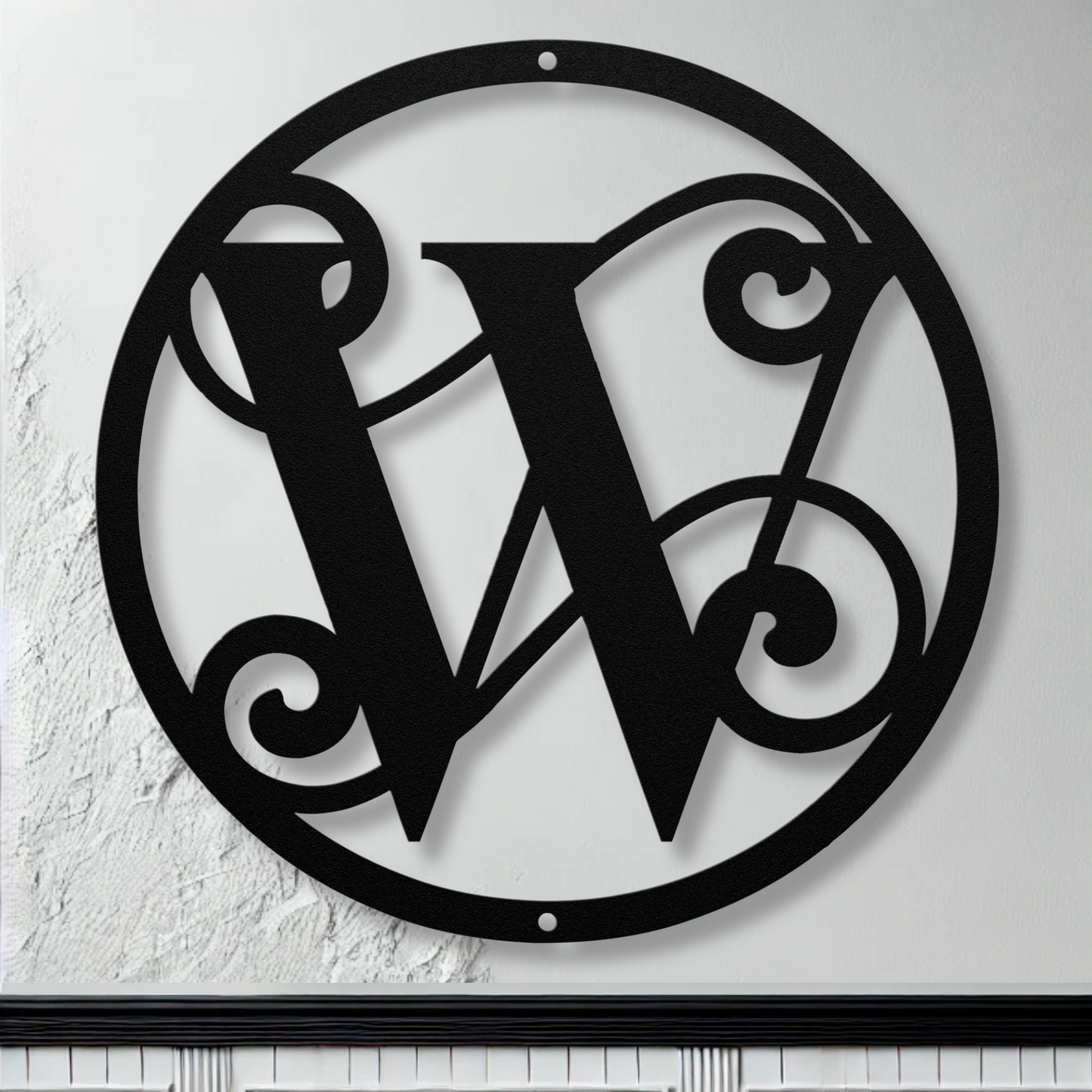 The Remolino Monogram Sign